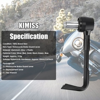 Univerzálny chránič riadidiel Kimiss CNC pre motocykle, chránič brzdovej páky, chránič riadidiel