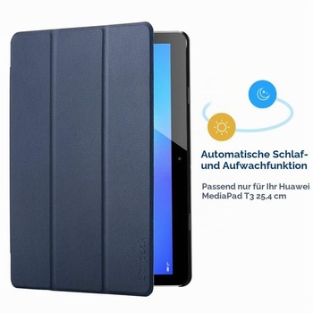 Puzdro Simpeak kompatibilné s Huawei MediaPad T3 10 palcov, ultra tenké stojankové puzdro s tenkým