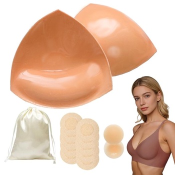 Obojstranné lepiace vložky do podprsenky - Ľahká push-up lepiaca podprsenka pre veľkosti košíčkov A-D