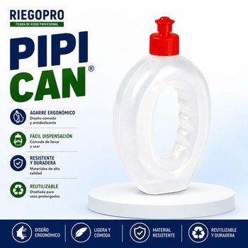 RIEGOPRO Pipi Can® Prázdna fľaša pre psov, 500 ml, znovu naplniteľná fľaša na neutralizáciu moču,