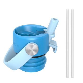 Termoska Sparrow z nerezovej ocele 500ml/750ml/1l/1,2l so slamkou 500ml C - nebesky modrá
