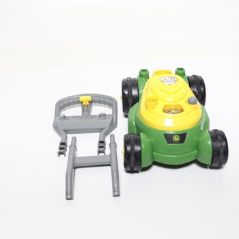 Kosačka na trávu John Deere Bubble pre deti, záhradná hračka s bublinovým strojom, realistický
