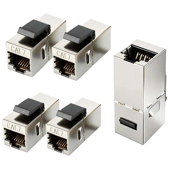 5 kusů spojek Cat7 RJ45 Keystone