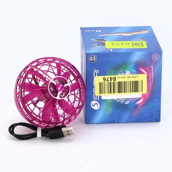 Semai Létající míč, orbi Boomerang Ball, dětská hračka od 6 let s LED světlem, ručně ovládaný