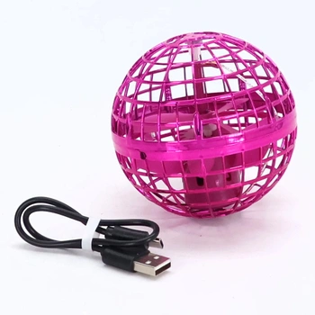 Semai Létající míč, orbi Boomerang Ball, dětská hračka od 6 let s LED světlem, ručně ovládaný