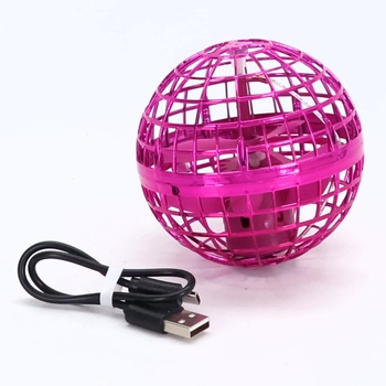 Semai Lietajúci loptu, orbi Boomerang Ball, detská hračka od 6 rokov s LED svetlom, ručne ovládaný