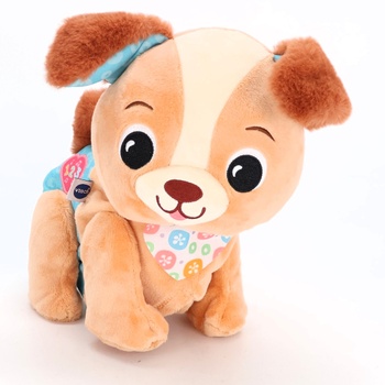 Vtech Crawl-with-Me Šteňa – Interaktívna plyšová hračka, ktorá lezie, hovorí, spieva a sama prehráva