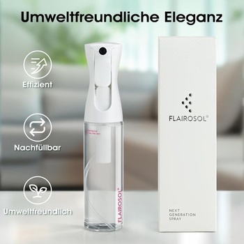 FLAIRASOL The Original Sprayer, 300ml ultrajemný rozprašovač, jemné rozprašovanie 0,3 mm, salónny