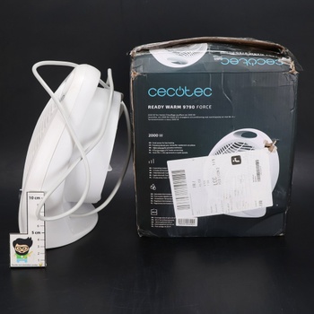Ohrievač s ventilátorom Cecotec 05397 biely