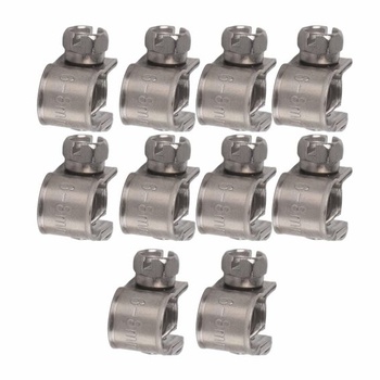 Hadicová spona, Fydun 10 kusov nerezových mini svoriek na palivové potrubie 6mm-20mm hadicové spony