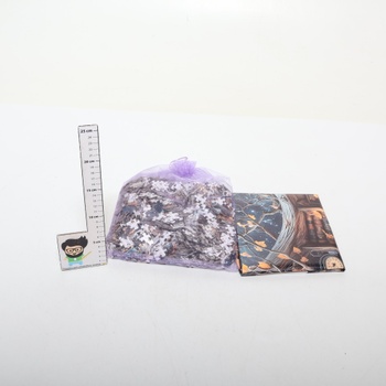 1000dielna skladačka pre dospelých, okrúhle puzzle Owl Impossible, 67,5x67,5 cm, nepravidelné, unikátne