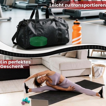 Fitness gumy – súprava 4stupňových odporových gúm s kotvou do dverí, odporové gumy na zhyby, silový