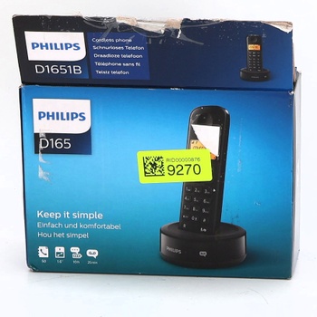 Bezdrôtový telefón Philips D1602D/53