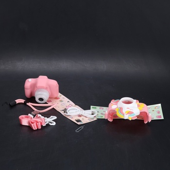 Dětský fotoaparát CAMCLID ET-5 růžový