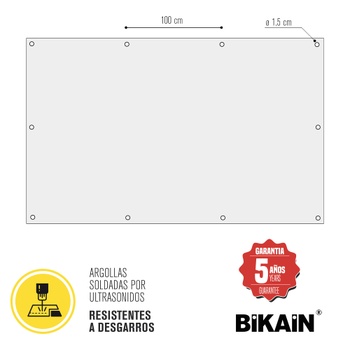 Krycí plachta Bikain bílá 3 x 4 m