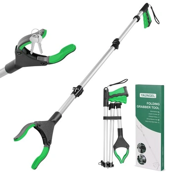 YAUNGEL 108cm drapák pro seniory, skládací drapák s…