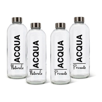 Súprava fliaš BrandPrint 1 liter, 4 ks