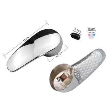 Páková rukojeť pro baterii, 48 mm, zinková slitina, náhradní baterie do kuchyně, koupelny, vany a
