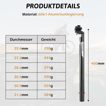 Sedlovka na bicykel Triwonder OS0942BL-400-286