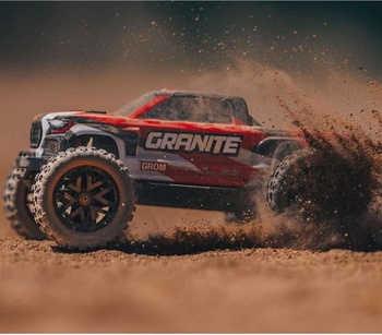 ARRMA Granite GROM auto na dálkové ovládání, RC auto 1/18, střídavý motor přes 30 km/h, vč. Baterie