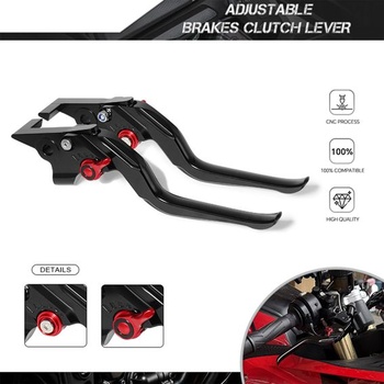 Páka spojky brzdy MFGZD CNC pre motocykle, krátka, nastaviteľná, pre MT-07 FZ07 14-24 / MT-09 14-24