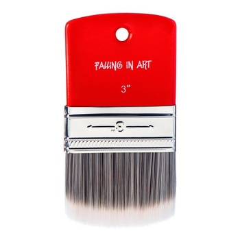 Sada štetcov COOZEE Filbert Paddle Brush Set, štetce s drevenou rukoväťou a štetinami na olejovej a