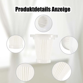 6 umývateľných HEPA filtrov pre ručné vysávače do auta