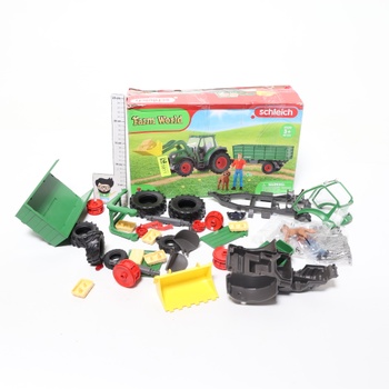 Traktor s prívesom Schleich 42608