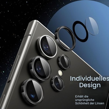 Ochranný kryt displeje JETech pro fotoaparát Samsung Galaxy S24 Ultra, černý