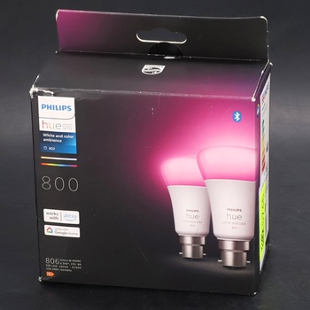 Múdra LED žiarovka Philips Hue 2ks