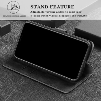 Kožené pouzdro pro Oukitel C61 / Oukitel C61 Pro, nárazuvzdorné pouzdro na telefon s měkkou