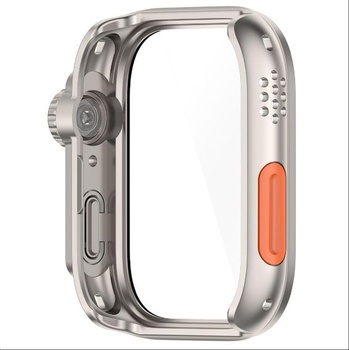Puzdro GIOPUEY kompatibilné s Huawei Watch Fit 3, ochranné sklo na displej + rám z tvrdého plastu,