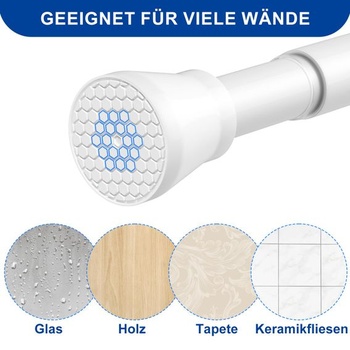 Záclonová tyč Bohren 70-126 cm Ø 22 mm