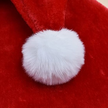Plyšové čepice Santa Clause AIHANCH 3 ks