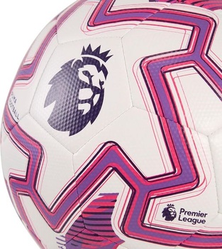 PUMA Unisex Orbita Cup Premier League Brilliance Football 5 Puma biela-viacfarebná