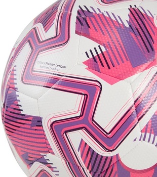 PUMA Unisex Orbita Cup Premier League Brilliance Football 5 Puma biela-viacfarebná