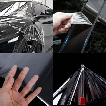 300cm x 30cm ochranná fólia na lak Priehľadná samolepiaca ochranná fólia na auto, motocykel, bicykel