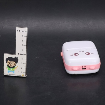 WANGCL USB dobíjacia termálna tlačiareň štítkov, prenosná bezdrôtová fototlačiareň Bluetooth
