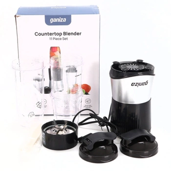 Ganiza Smoothie Maker, mini mixér 900 W, mixér s 25 000 ot./min, 3 tritanové kelímky na cesty (300