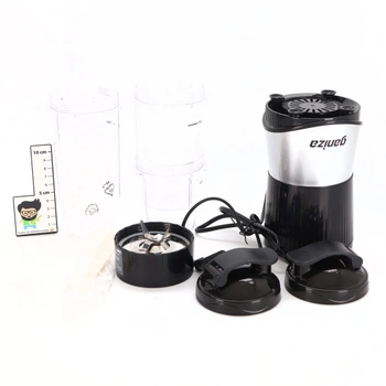 Ganiza Smoothie Maker, mini mixér 900 W, mixér s 25 000 ot./min, 3 tritanové kelímky na cesty (300