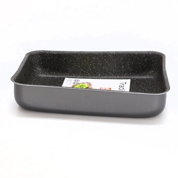 Pánev na lasagne Alluflon Tradition Italy, hliník, černá, 31 x 23 cm