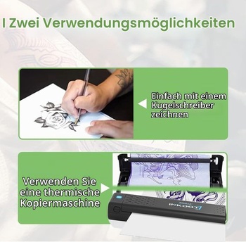 100 ks šablónový papier tetovací transferový papier tetovací tlačový papier 100 papierov A4