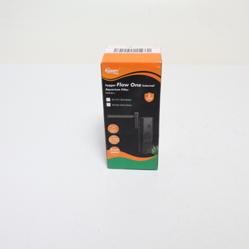 Vnútorný filter do akvária Hygger, 600 l/h 10 W akváriový filter pre korytnačky, nastaviteľný prietok vody,