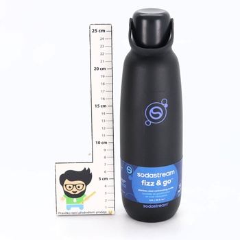 Nerezová fľaša SodaStream Fizz&Go COOL 0,9 l – kompatibilná s výrobníkmi perlivej vody DUO, E-DUO,