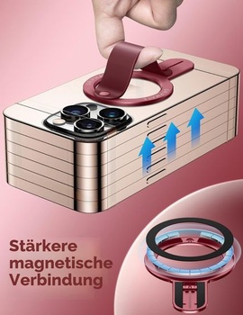 GripMate krúžok na telefón pre MagSafe, vínový