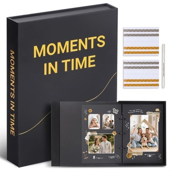 DazSpirit 3-krúžkový fotoalbum pre personalizáciu, 70…