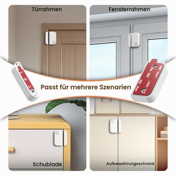 Samolepiace podložky Volport pre dverový/okenný kontakt Ring Alarm (2. generácia). Tepelne odolné