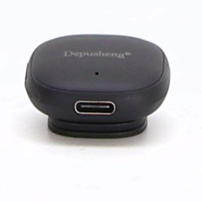 Bezdrátový klopový mikrofon Depusheng V2 2 kusy pro iPhone, iPad a Android s nabíjecím pouzdrem,