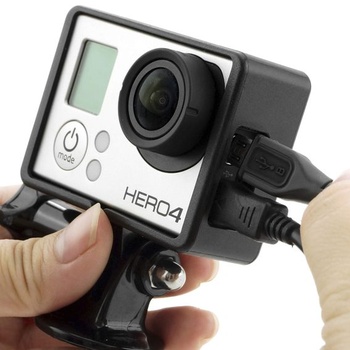 Držiak CamKix na rám kompatibilný s GoPro Hero 4 Black and Silver, 3 a 3+ - Plne prístupné sloty
