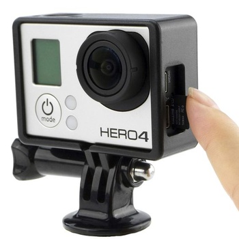 Držiak CamKix na rám kompatibilný s GoPro Hero 4 Black and Silver, 3 a 3+ - Plne prístupné sloty